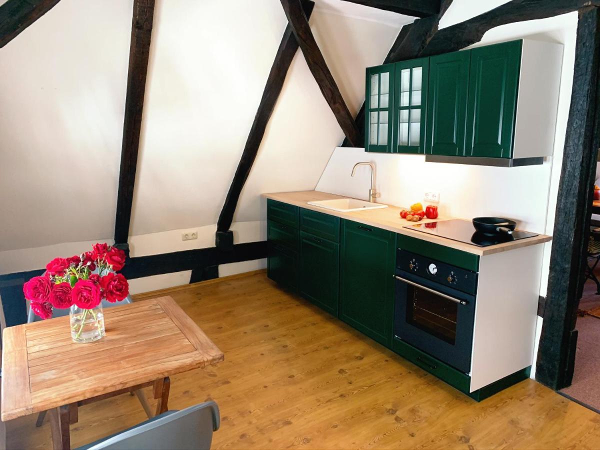 Historische Ferienwohnung Mit Kamin In Lich Luaran gambar